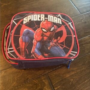 Spider-Man Lunch Box with Red and Blue Design